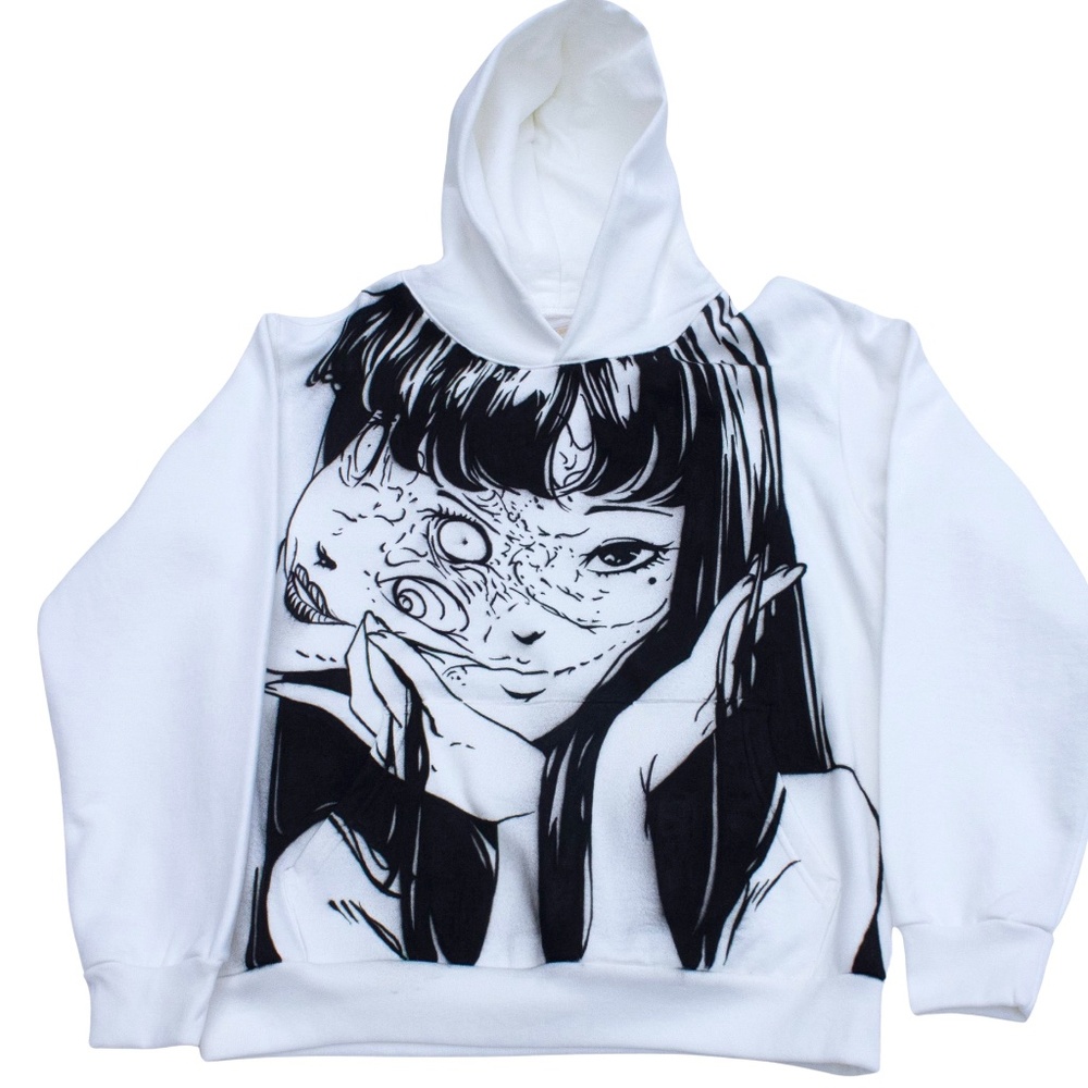 NWOT TOMIE custom airbrush hoodie Large